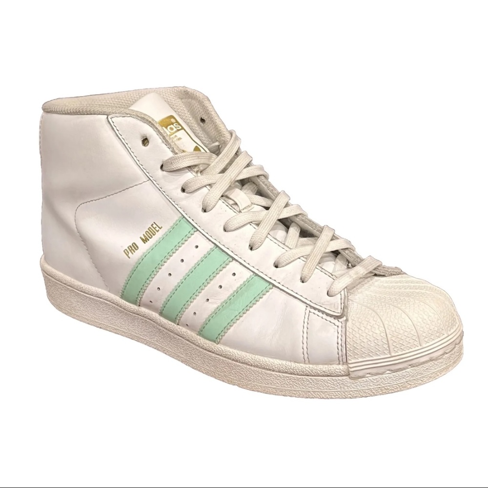 ADIDAS Pro Model Men's Shoes Size 8.5 | Hi Top | Shell Toe